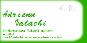 adrienn valachi business card